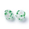 Handmade Bumpy Lampwork Beads LAMP-E021-07O-1