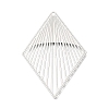 304 Stainless Steel Big Pendants STAS-G396-18P-1