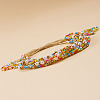 Bohemian Style Glass Seed Beaded Braided Bead Bracelets FS-WG2B627-01-4