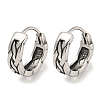 316 Surgical Stainless Steel Hoop Earrings EJEW-D096-09C-AS-1