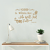 Rectangle PVC Wall Stickers DIY-WH0228-112-4