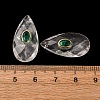 Natural Quartz Crystal Pendants G-P586-01G-10-3