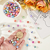 120Pcs Handmade Flower Pattern Polymer Clay Beads CLAY-PA0001-24C-3