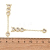 Brass Pave Clear Cubic Zirconia Big Pendants CU-CBADD64-22G-3