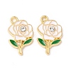 Alloy Enamel Pendants ENAM-C005-32G-01-2