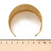 304 Stainless Steel Cuff Bangles for Women BJEW-Z096-02G-5