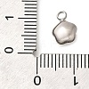 304 Stainless Steel Pendants STAS-Q346-02P-04-2