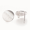 Brass Ear Stud Findings LS-KK-XCP0001-87P-1