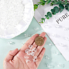 200Pcs Glass Bead Caps for Wind Chimes Making GLAA-SP0001-03B-3