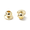 Rack Plating Brass Bead Cap X-KK-WH0060-03G-02-1