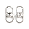 Alloy Double Eye Swivel Clasps FIND-C091-01P-1
