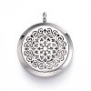 316 Surgical Stainless Steel Diffuser Locket Pendants STAS-H342-27P-1
