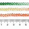 Transparent Painted Glass Beads Strands X-DGLA-A034-T3mm-A04-3