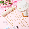 20Pcs Brass Cable Chain Bracelets & Necklaces Sets for Women SJEW-BM0001-03-4
