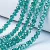 Electroplate Glass Beads Strands LS-EGLA-A044-T1mm-B18-1