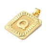 Rack Plating Brass Pendants KK-B092-42G-Q-2