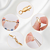 Brass Lobster Claw Clasps KK-BBC0024-52A-4