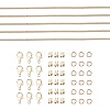 DIY Brass Chain Extender/End Chains Making Kits DIY-FS0005-61RG-1