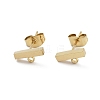 304 Stainless Steel Stud Earring Finding STAS-Z091-01G-02-1