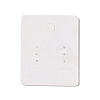 Rectangle Paper Earring Display Card with Hanging Hole CDIS-C004-01C-3