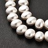 Electroplated Shell Pearl Beads Strands BSHE-C009-03A-4