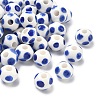 Handmade Porcelain European Beads PORC-C009-01C-1