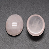 Oval Natural Rose Quartz Cabochons G-K020-18x13mm-07-2