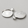 Zinc Alloy Pendant Cabochon Settings FIND-WH0365-028P-2