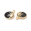 Rack Plating Brass Enamel Charms KK-C247-04G-3