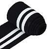 Polyester Ribbed Elastic Fabric Band DIY-WH0671-532A-1