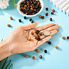 80Pcs 4 Colors Sandalwood Beads WOOD-TA0002-72-6