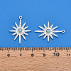 Brass Micro Pave Cubic Zirconia Enamel Pendants KK-T074-57P-4