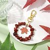 Natural Red Jasper Chip Pendant Decoration KEYC-JKC00976-01-2