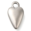 Anti-Tarnish 304 Stainless Steel Pendants STAS-I310-06P-1