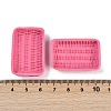 Rattan Basket Resin Cabochons RESI-Q014-07A-3