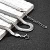 Non-Tarnish 304 Stainless Steel Herringbone Chains Necklaces NJEW-G340-03P-2