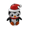 Christmas Theme Silicone Focal Beads SIL-L007-01H-1