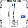4Pcs Alloy Enamel Pendant Decoration HJEW-CP00031-2