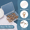 16Pcs 4 Size 304 Stainless Steel Cable Chain Extender STAS-TA0002-33RG-4