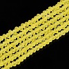 Transparent Glass Beads Strands LS-EGLA-A044-T1mm-MD29-5