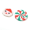 Christmas Theme Handmade Polymer Clay Cabochons CLAY-Q004-19A-2