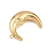 Brass Pendants KK-Z133-04G-02-2