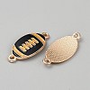 Alloy Enamel Connector Charms LS-FIND-WH20024-05G-05-2