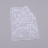 Animal Keychain Silicone Molds DIY-WH0181-58-2