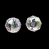 Electroplate Transparent Round Glass Beads GL-CBA6A73-AB03-2