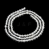 Natural White Topaz Beads Strands G-P627-3mm-02-3