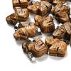 Natural Picture Jasper Pendants G-B127-05P-09-1