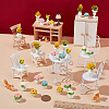 5 Styles Resin Plant Mini Model RESI-AR0001-54-7