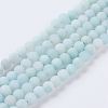 Natural Amazonite Beads Strands G-J376-19F-4mm-1