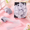 3 Rolls Frayed Polyester Ribbon OCOR-TA0002-97C-8
